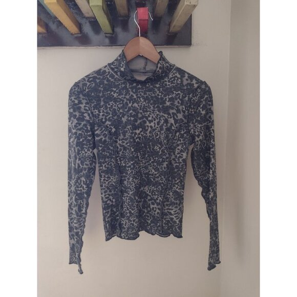 Pilcro Anthropologie Cotton Slub Turtleneck - Picture 1 of 10